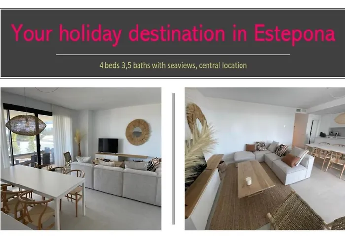 Mesas Homes Luxury 4 Bed Near The Sea And Port Apartment Estepona